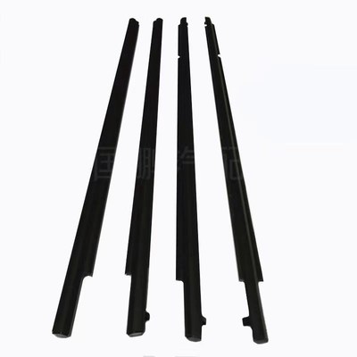 适用陆巡LC100/0/700LX70玻璃外压条电镀条车门窗密封胶饰条