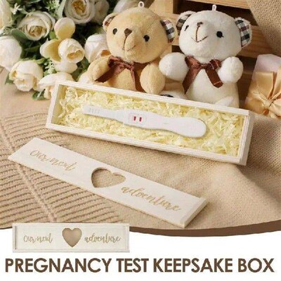 1pcs Pregnancy Announcement Gifts Pregnancy Test Keepsake