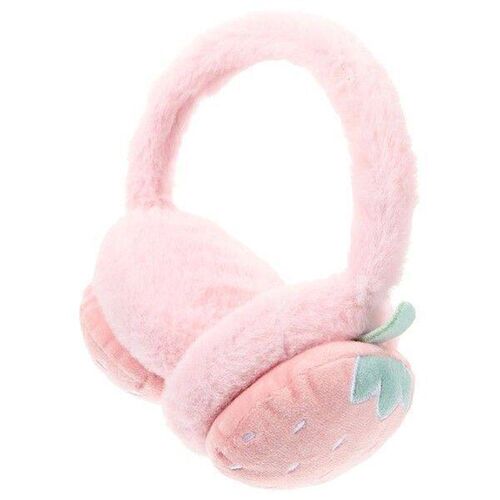 Winter Ear Cover Girls Earmuff Plush for Women Cute Pink