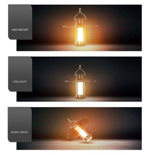 LED Lighting Lantern Waterproof with Hook Camping Tent