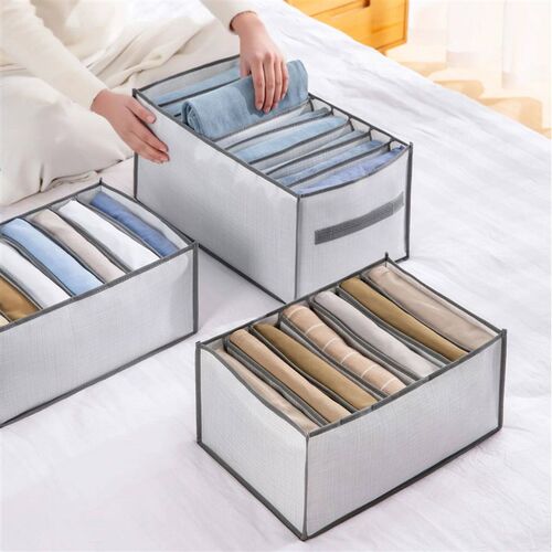 Closets Clothes Organizer Pants Jeans Storage Box Cabinet Dr