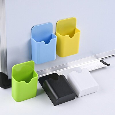 Stationery Organizer Desk Wall Mounted Storage Box with Stic