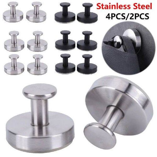 4/2PC Vacuum Suction Cup Hook Shower Hooks Hanger No-Drill