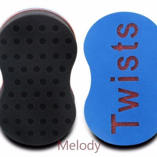 Curly hair twist sponge curly sponge eight-shaped hairsponge