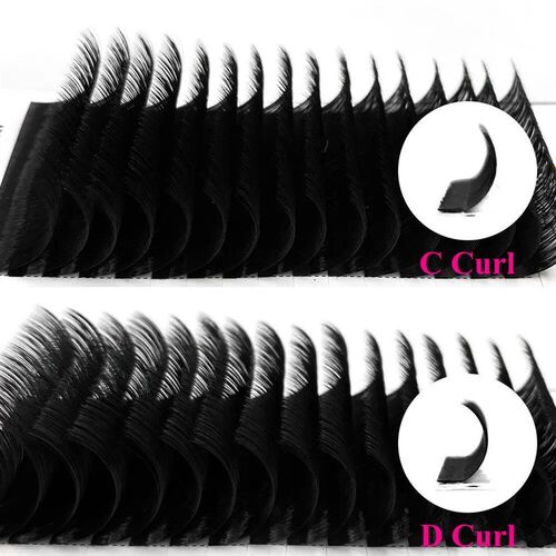 Abonnie Classic Eyelashes Extension Fluffy Individual Lashes