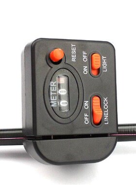 Manual Lighted Fish Line Counter Precise Counting Digital