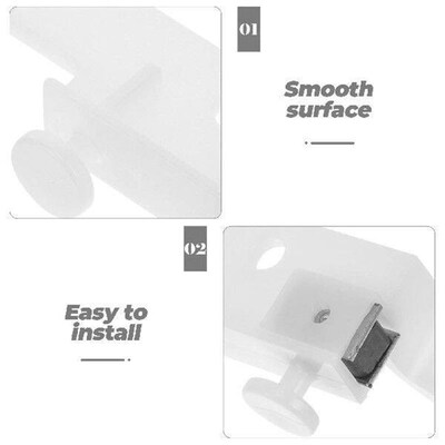 Curtain Track Accessories Window Drapes Pail Pulley For