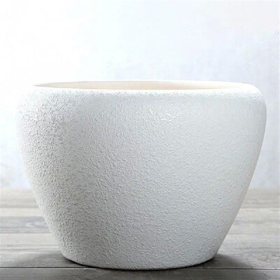 Ceramic Flowerpot Large Circular Opening Planter Pot