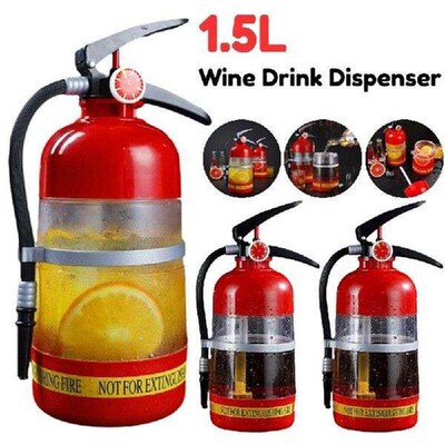 1/2PCS Wine Drink Dispenser Fire Extinguisher Pourer Beer