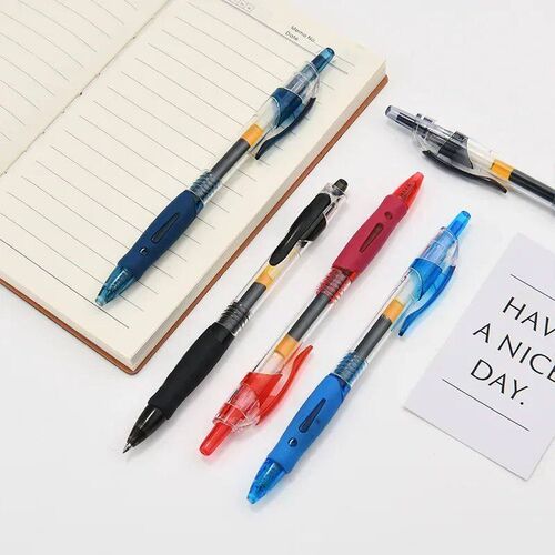 13/30pcs Retractable Gel Pens Set Black/Red/Blue Ink Ballpoi
