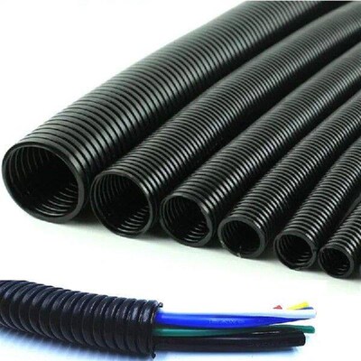 1M Insulation Corrugated tube pipe PP wire harness casing
