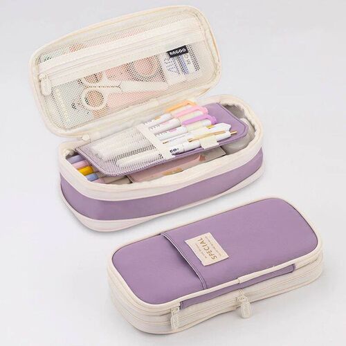 Creative pencil case Large Capacity Double Layers CPC Certif