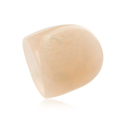 Retro Simple Geometric Resin Ring Ins Cold Style Japanese Ko