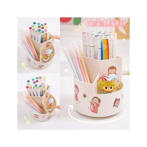 Large Capacity Cute Pen Holder Desk Accessories Pencil Stora
