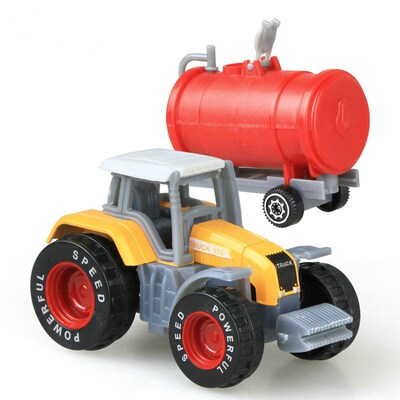 Classic Mini Alloy Engineering Car Toys for Children Tractor