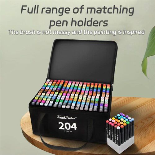 12/24/36/48/60/80 Colores Markers Brush Pens Set Painting Dr