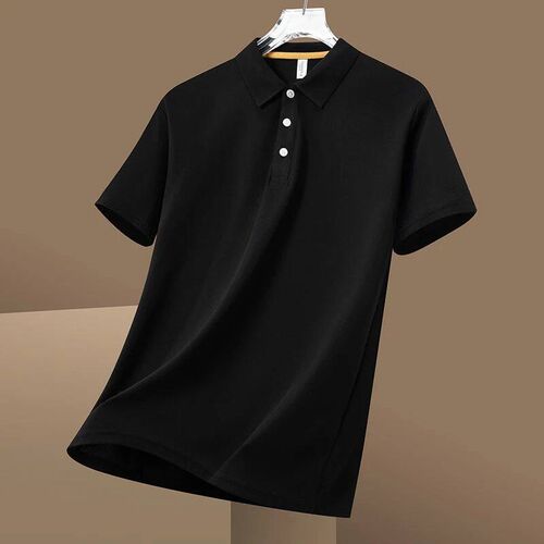 Value summer polo shirt, mens short sleeved ice silk polo