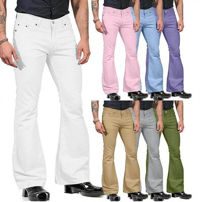 Mens bell bottom pants 男士喇叭裤