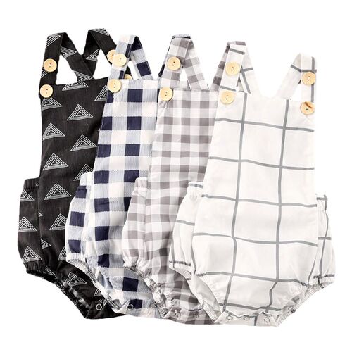 0-24M Baby Summer Clothing Baby Girl Sleeveless Overall Girl