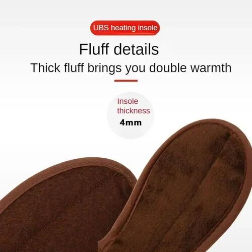 USB Heated Shoe Insoles Electric Foot Warming Pad Feet Warme