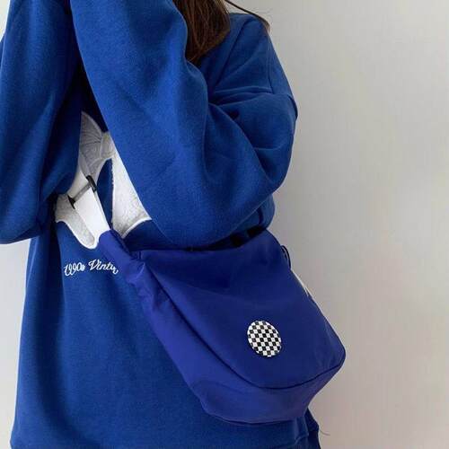 New Fashion Womens Bag Klein Blue Versatile Casual Versatil