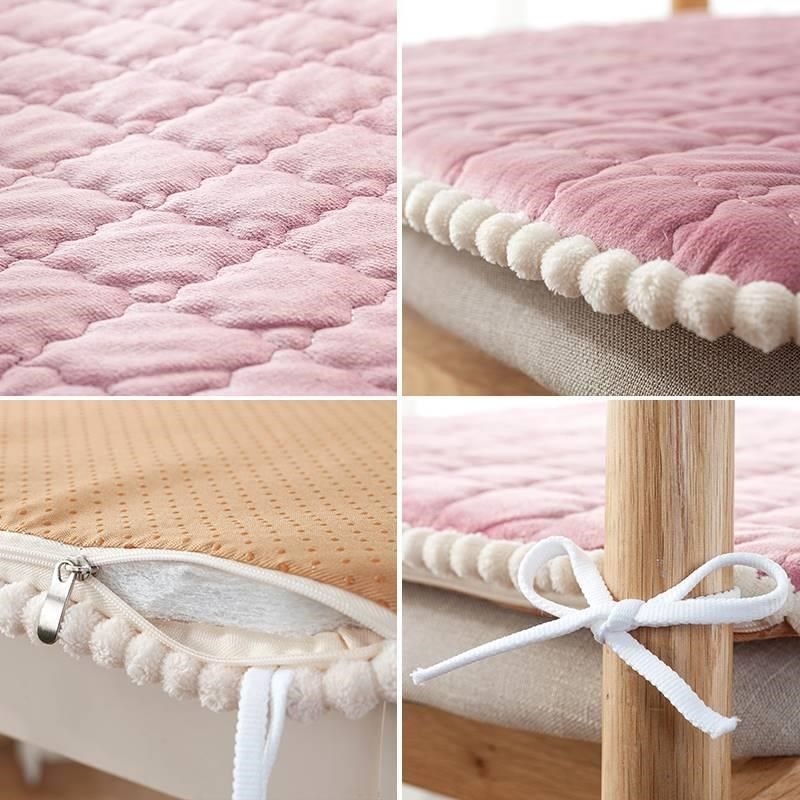 冬季加厚餐椅垫子坐垫家用办公室久坐座垫板屁股垫餐桌椅子垫