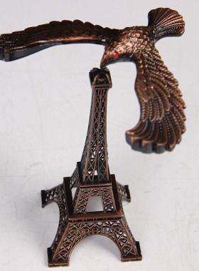 仿铜平衡鹰摆件 合金平衡鹰摆件