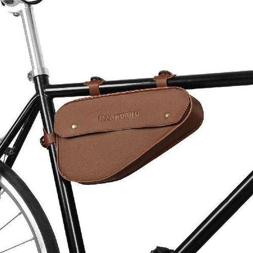 Bike Retro Triangle Bag Large Capacity Bicycle Front Frame