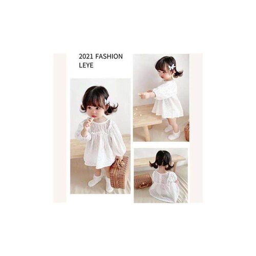 Vintage Lace Embroidery Girls Clothing Set Spring Fall Long