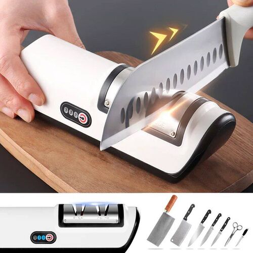Kitchen Electric Knife Sharpener Multifunctional Automatic P