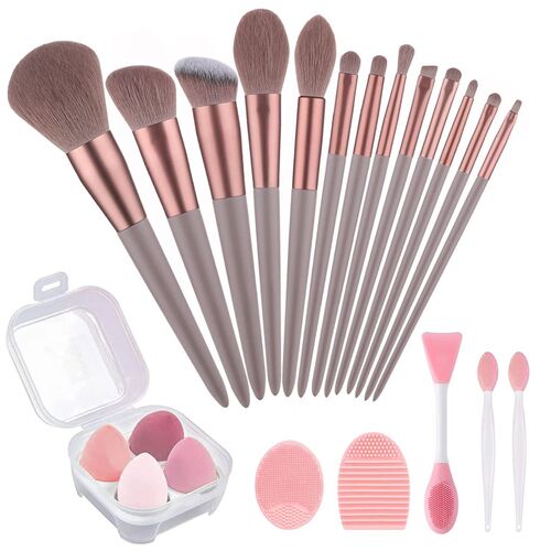 Makeup Brushes And Makeup Sponges 22/20/13 Pcs Makeup Kit,Fo - 封面