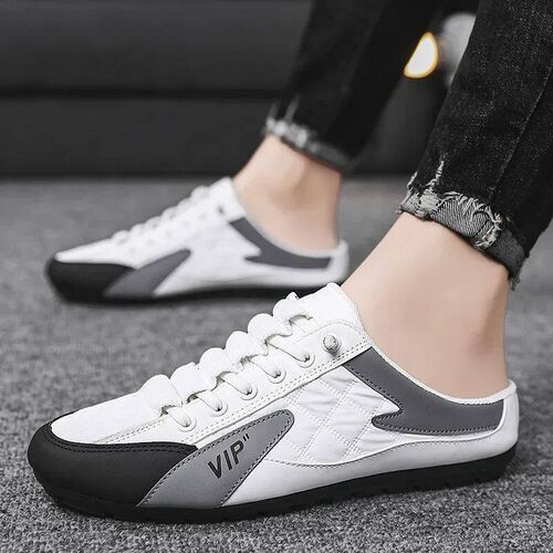 rendy Half Slippers Flat Casual Shoes for Men Classic Summer
