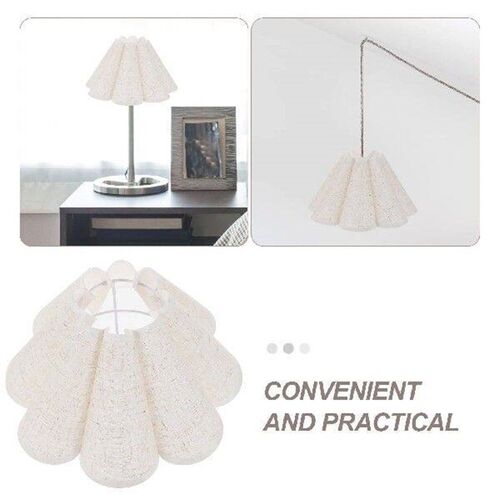 Petal Table Lamp Shade Practical Lampshade Bedroom Design