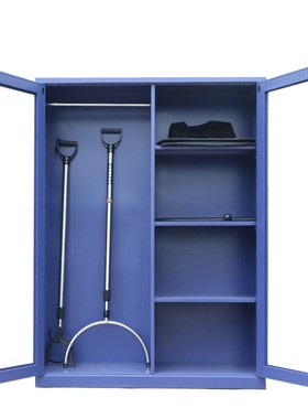 学校幼儿园保安室防暴器材柜安保工具装备柜安防爆器材器械柜箱子