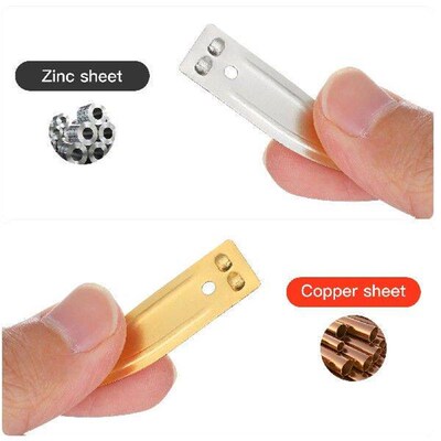 30 Pcs Copper Zinc Electrode Strip Strips Anode for
