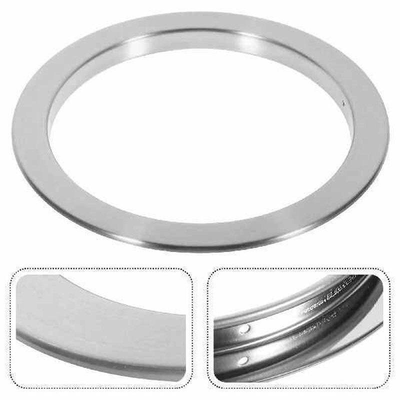 Stainless Steel Counter Grommet Trash Chute Decorative - 实物图