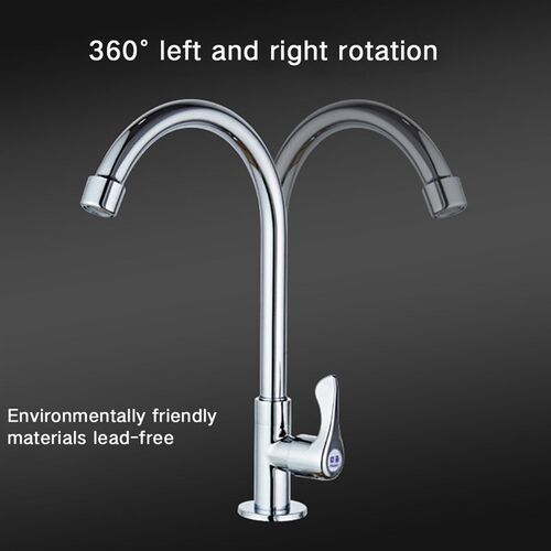 Durable Kitchen 360 Mounted Bar Sink Bathroom Faucet Singl