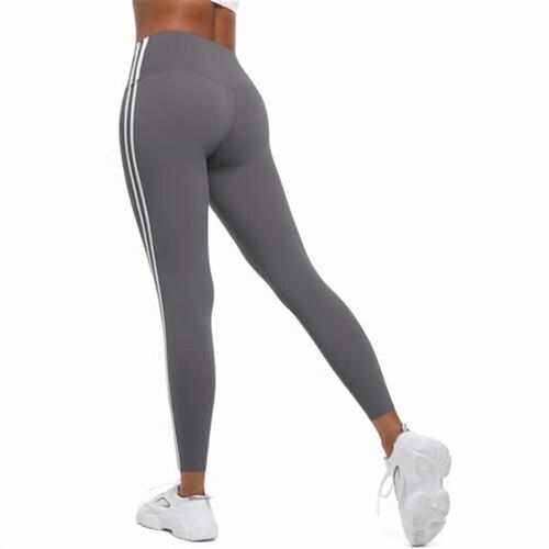 for peach women fitness color tight pants waist yoga