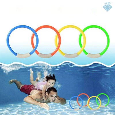 Diving Game Toys Set Swimming Pool Throwing Toy Dive Swim Ri