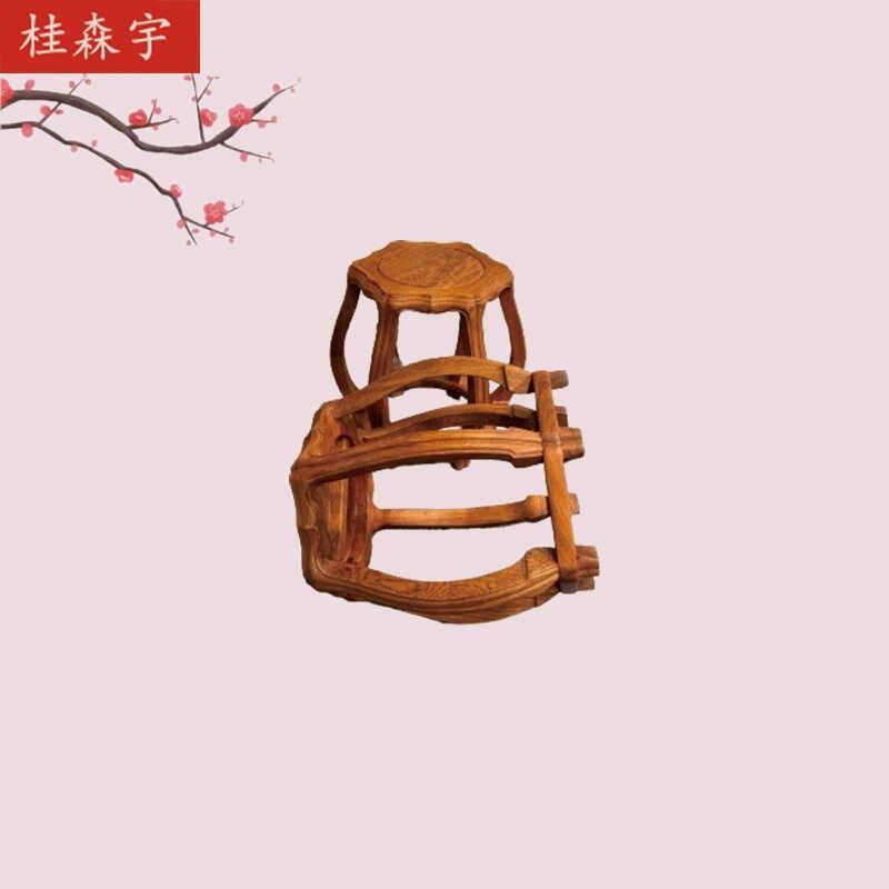 红木缅甸花梨木海棠凳大果紫檀实木中式琴凳独板加厚海棠圆,住宅家具,红木椅凳,淘宝优惠券,粉丝福利购,淘宝优惠卷