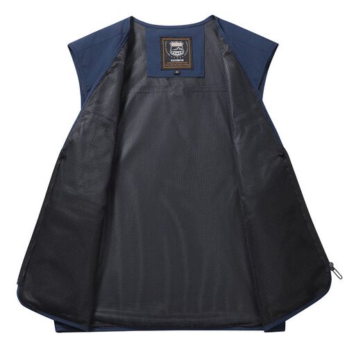 Outdoor Multi-pocket Quick-drying Fishing Vest Mens Thin Mo
