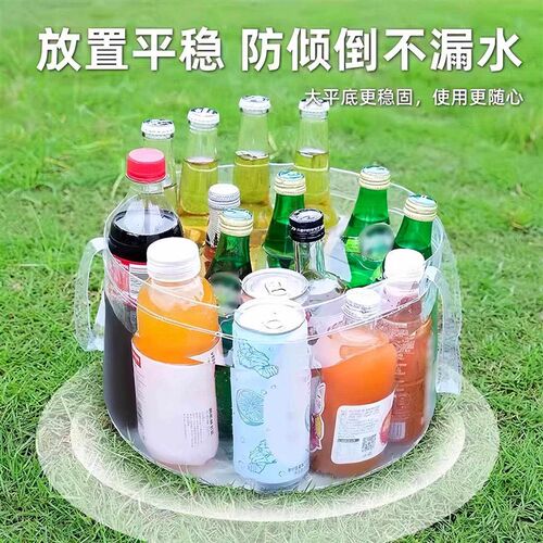 Portable Foldable Water Basin for Travel and Outdoor Use, Mu