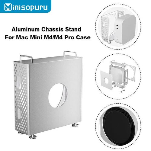 For Mac M4 Stand Aluminum Alloy Computer Case Dissipation An