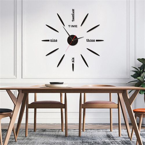 3D Luminous Wall Clock ers DIY Digital Clock Reloj De Pared