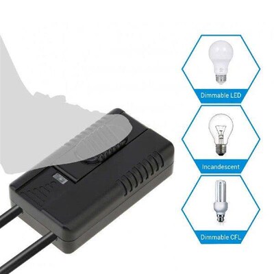 Foot Dimmer Switch Full Range Inline Slide Control Switch