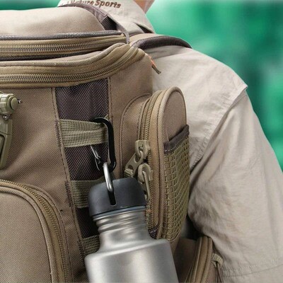 6Pcs Aluminum Alloy Carabiner Keychain Outdoor Camping Climb