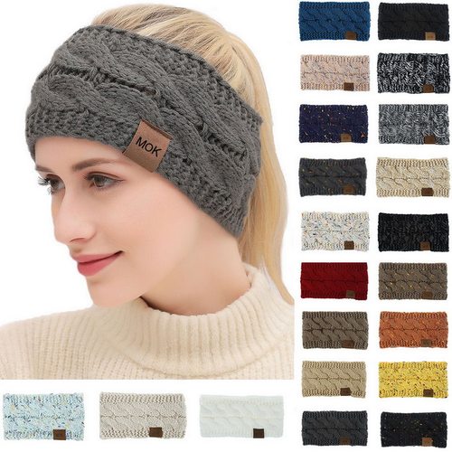 Winter Warmer Knitted Headband Women Fashion Crochet Turban