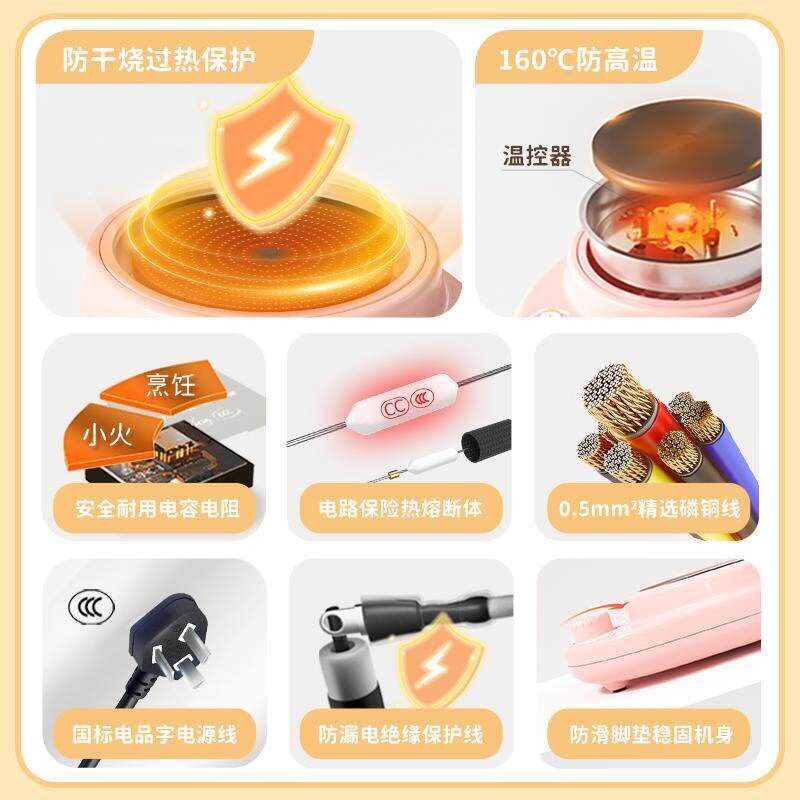 煮饭炒菜一体锅儿童大号神器煮面女米煎锅小孩子小电的玩具具男女