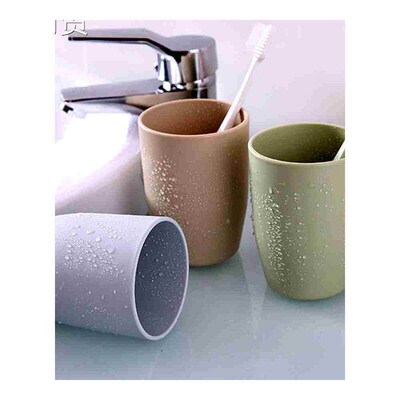 Solid Color Brushing Toothpaste Cup Toothbrush Holder Cup Pl