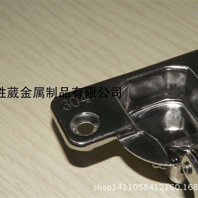 Stainless steel hydraulic hinge, top Polish buffer, 304 airc